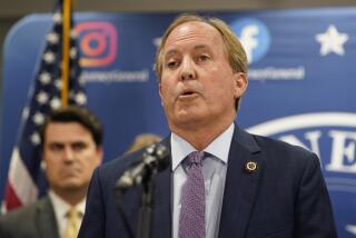 Texas state Attorney General Ken Paxton makes a statement at his office in Austin, Texas, Friday, May 26, 2023. An investigating committee says the Texas House of Representatives will vote Saturday on whether to impeach state Attorney General Ken Paxton. (AP Photo/Eric Gay)
