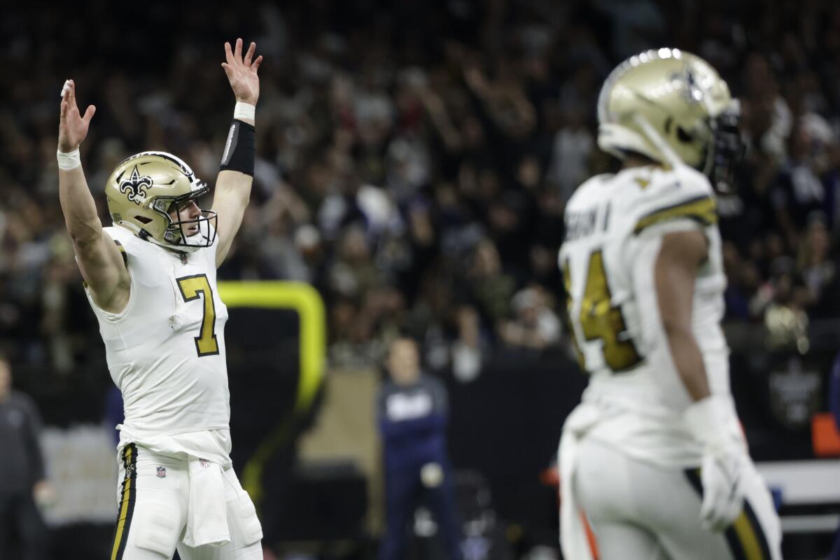 Saints QB Taysom Hill Throws First Touchdown Pass Of 2021 Season