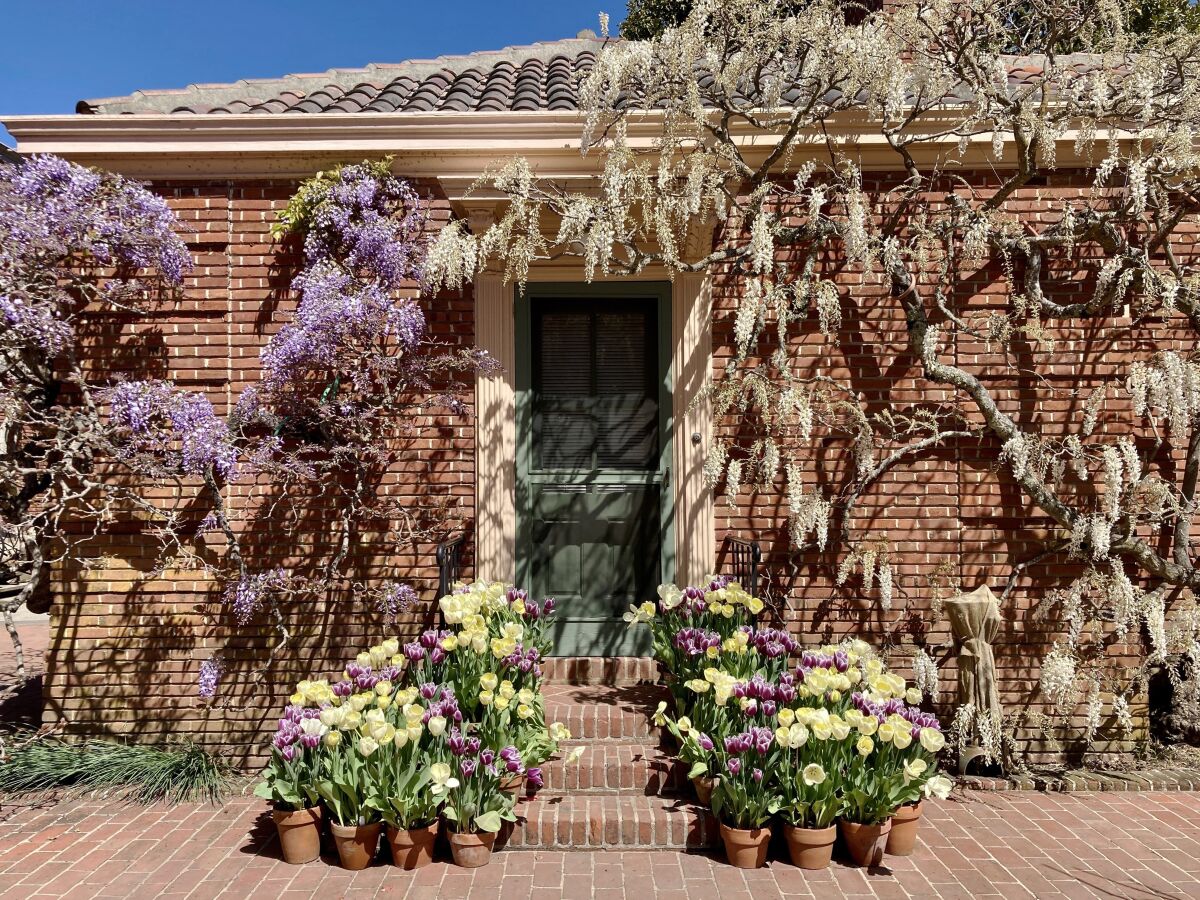 The Chauffeur's Cottage at the Filoli house.