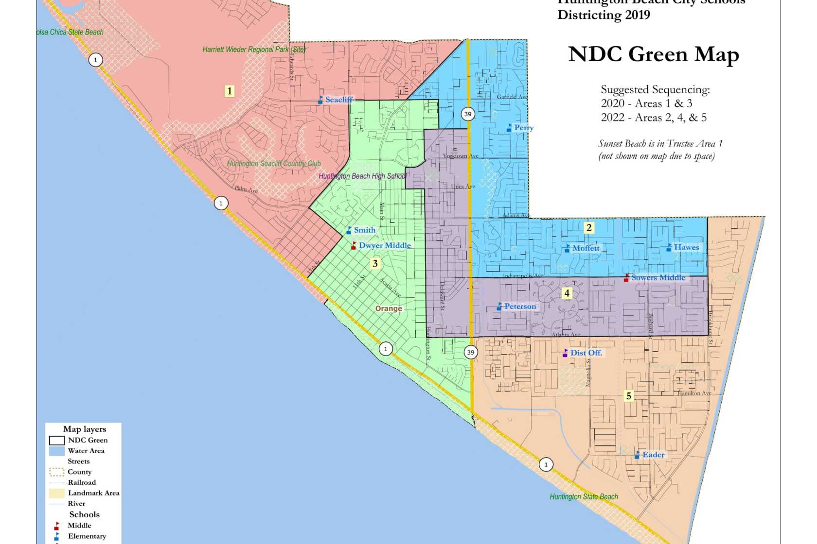 3 maps under consideration as H.B. City School District prepares move 3 maps under consideration as H.B. City School District prepares move