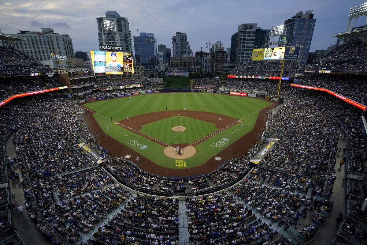 San Diego Padres starting pitcher Blake Snell delivers against the Dodgers at Petco Park on Sept. 10, 2022.