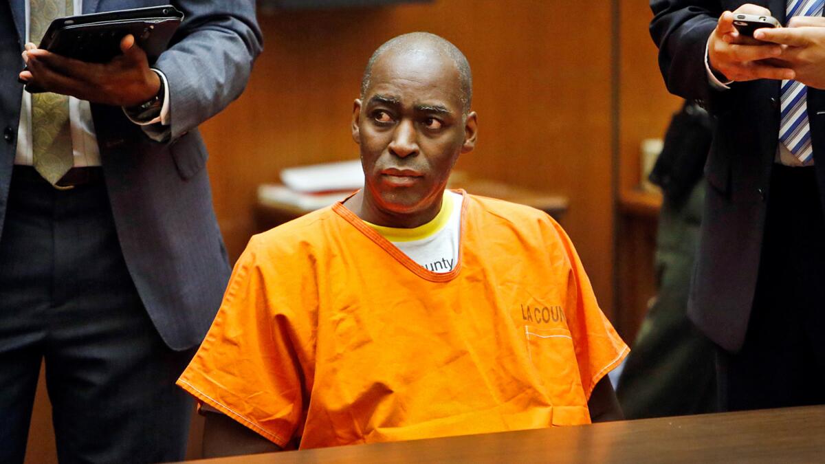 Actor Michael Jace in court on Aug. 15, 2014.