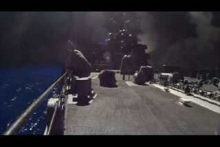 TLAM Launch Video: USS Arleigh Burke launches Tomahawk missiles