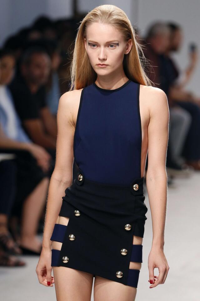 Anthony Vaccarello - spring/summer 2014