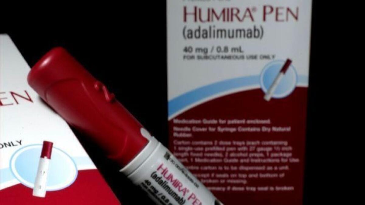 AbbVie boosted the price of its bestselling arthritis medicine, Humira, just over 7% for this year.