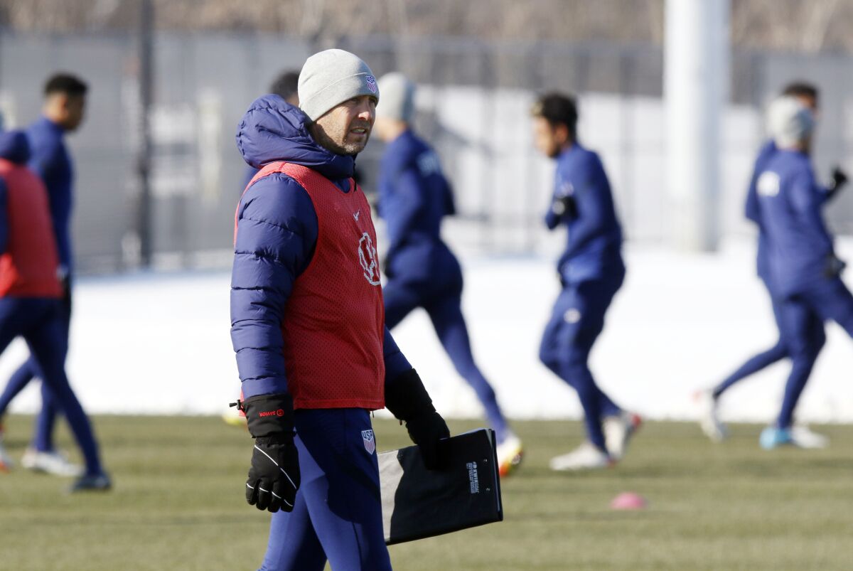 Coach Gregg Berhalter