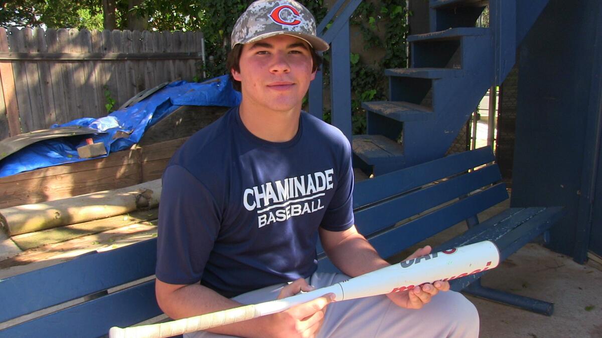 Freshman third baseman Carter Graham of Chaminade is focusing on baseball after his parents decided football's injury risks were too much.