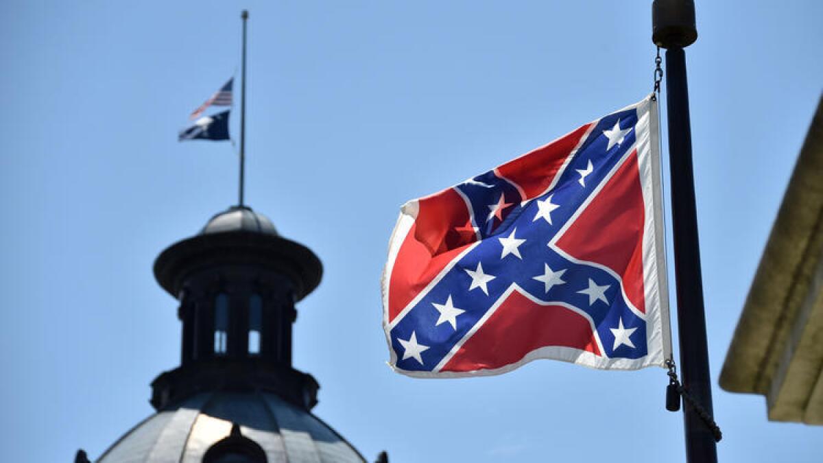 La bandera de la Confederación, fue utilizada como símbolo de batalla de los estados que se oponían a la abolición del esclavismo.