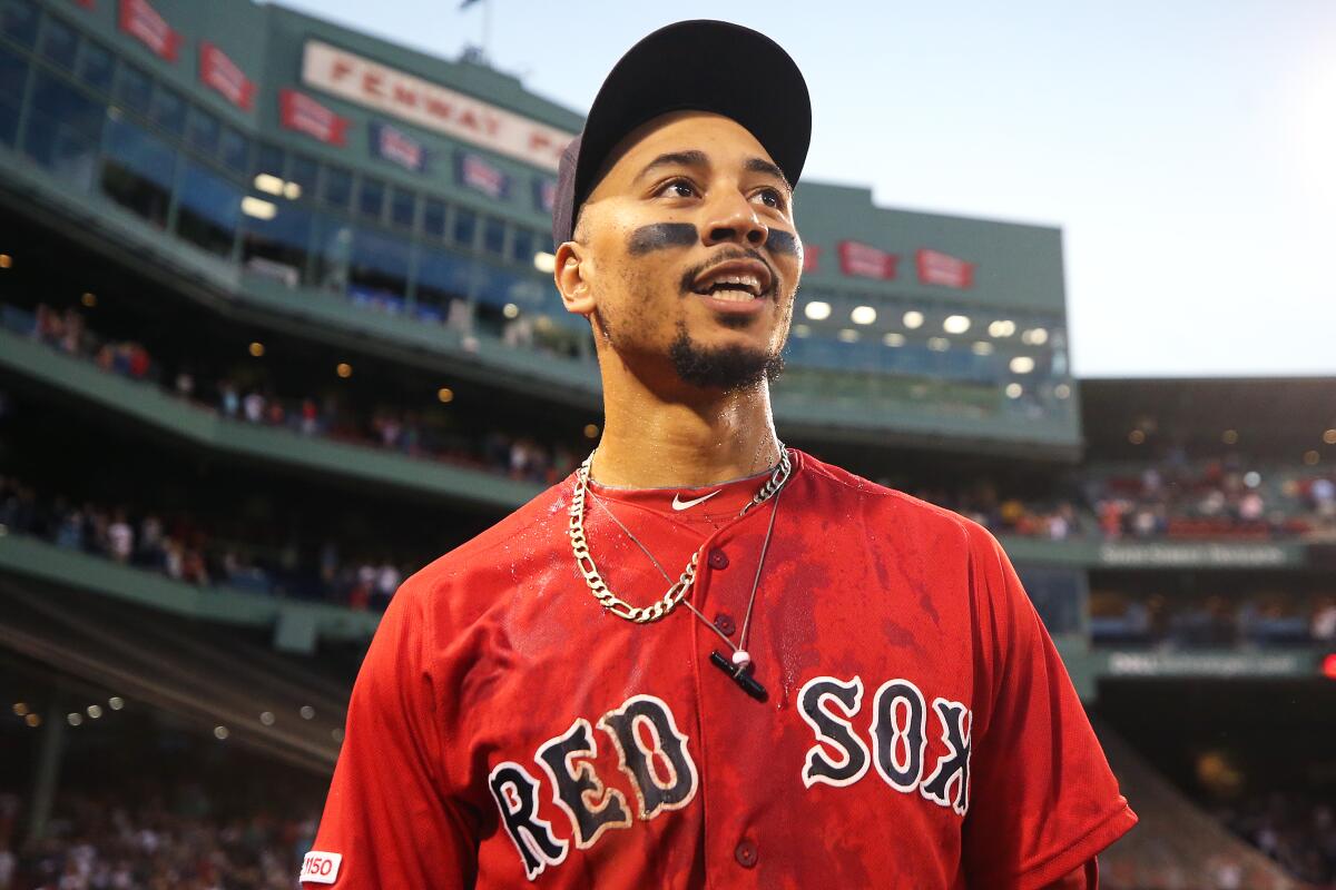 Mookie Betts is now a Dodger. The fleet, slugging right fielder was acquired from the Boston Red Sox.