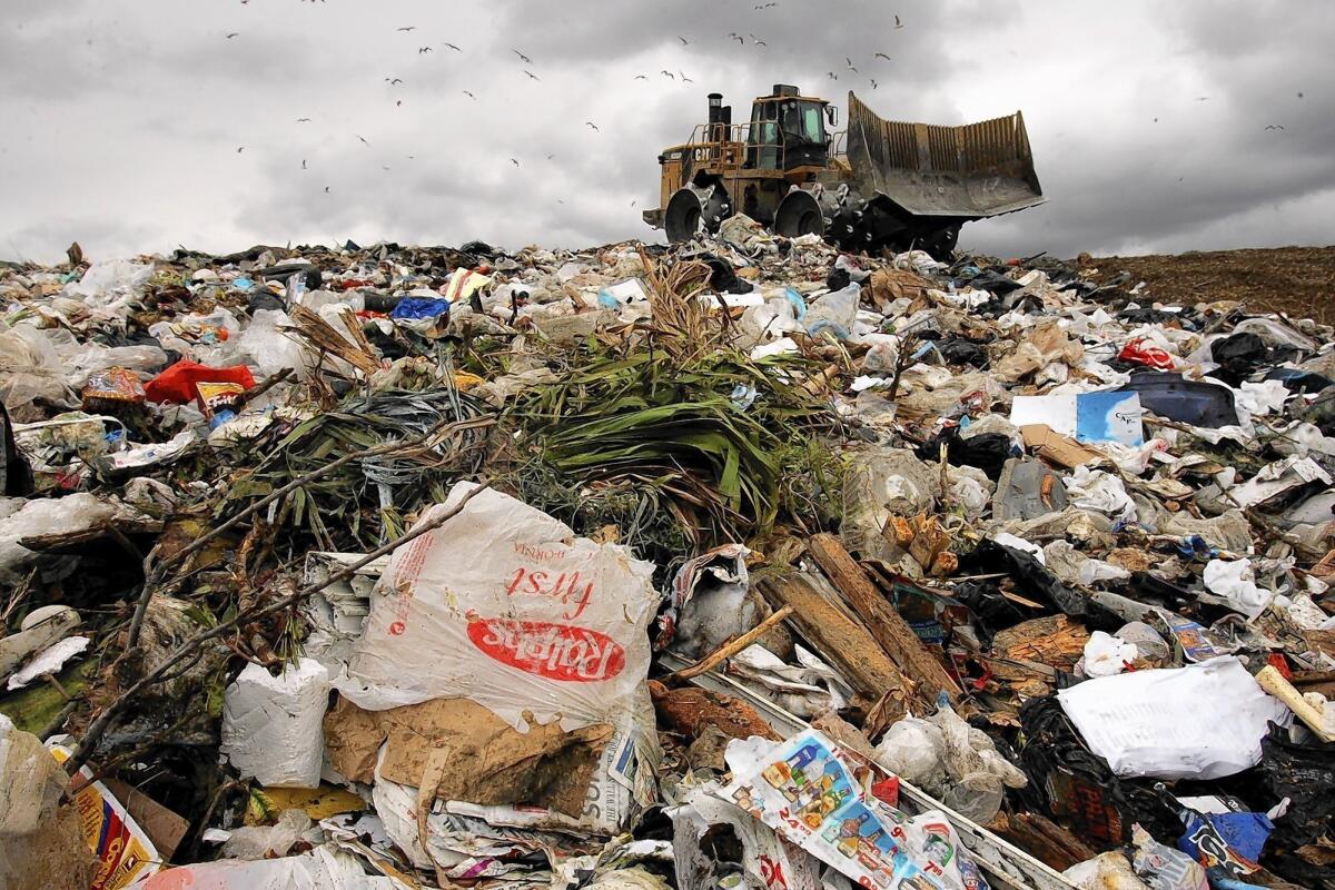 Landfills are among the biggest sources of methane going into the atmosphere.