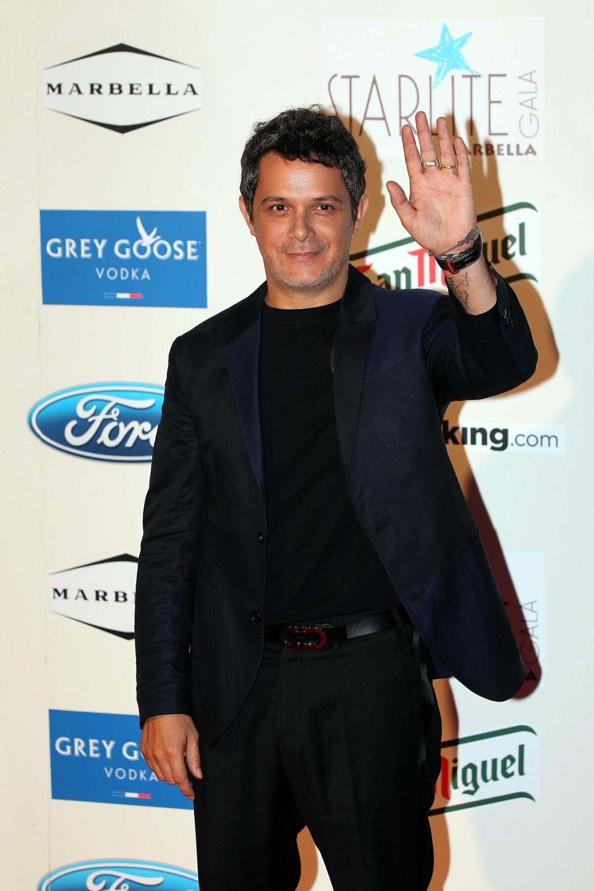 Alejandro Sanz attends the 4rd annual Starlite Charity Gala on August 10, 2013 in Marbella, Spain.