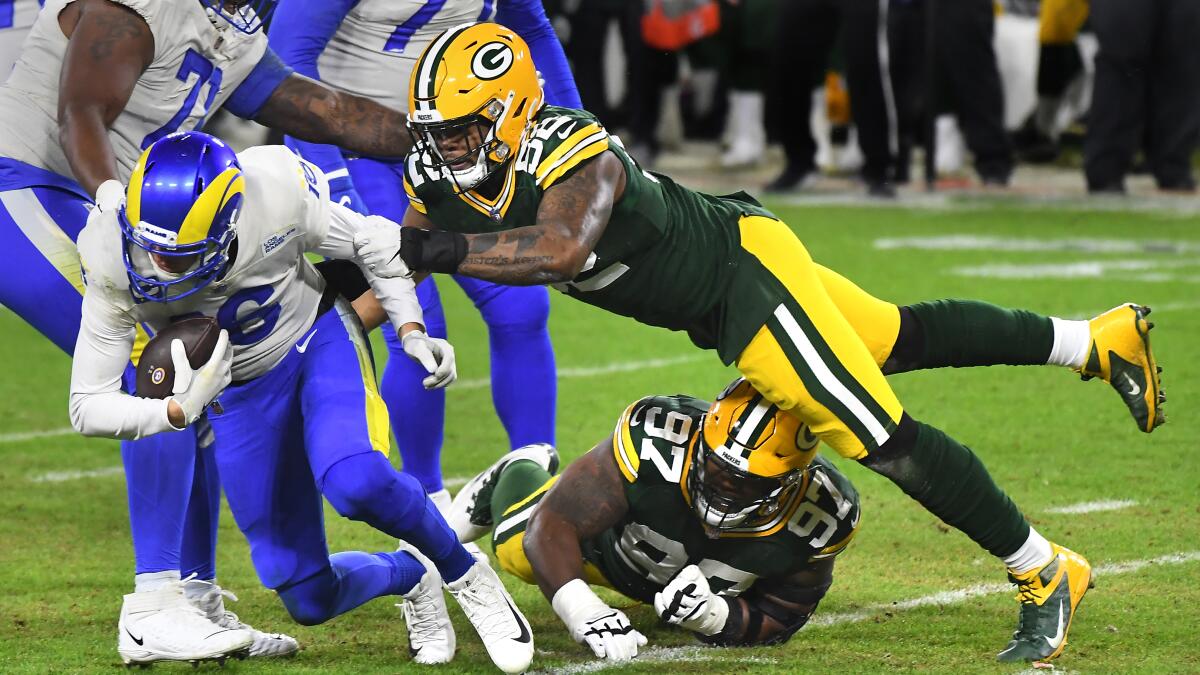 Rams eliminated from playoff contention in loss to Packers - Los Angeles  Times