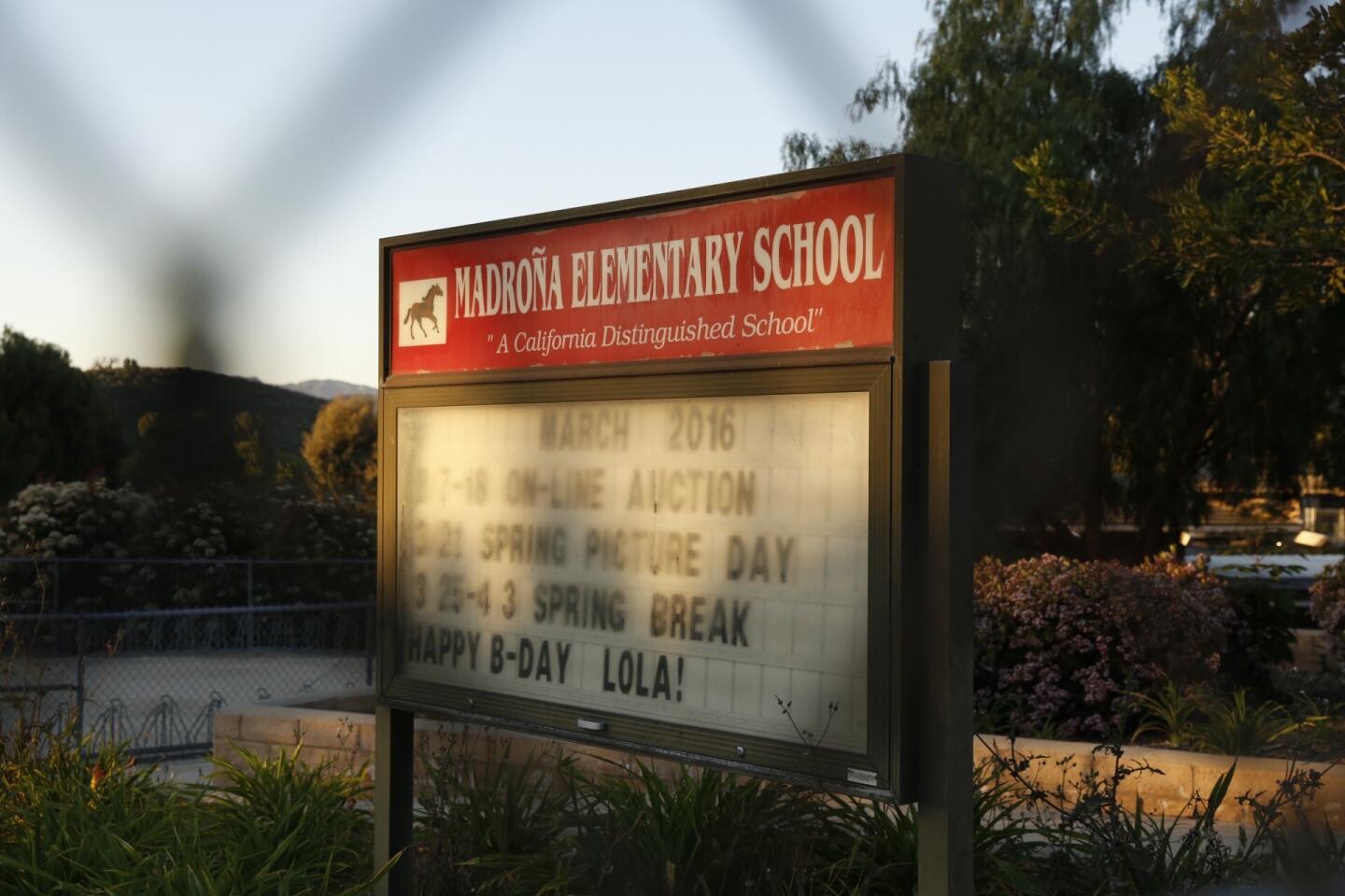 Model rocket explosion at Thousand Oaks school