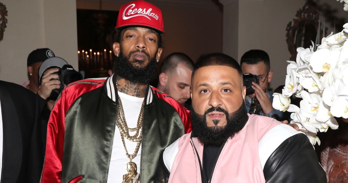 Nipsey Hussle S Final Music Video Higher With Dj Khaled Finds Uplift In Tragedy Los Angeles Times - second life marketplace kanye west roblox outfit
