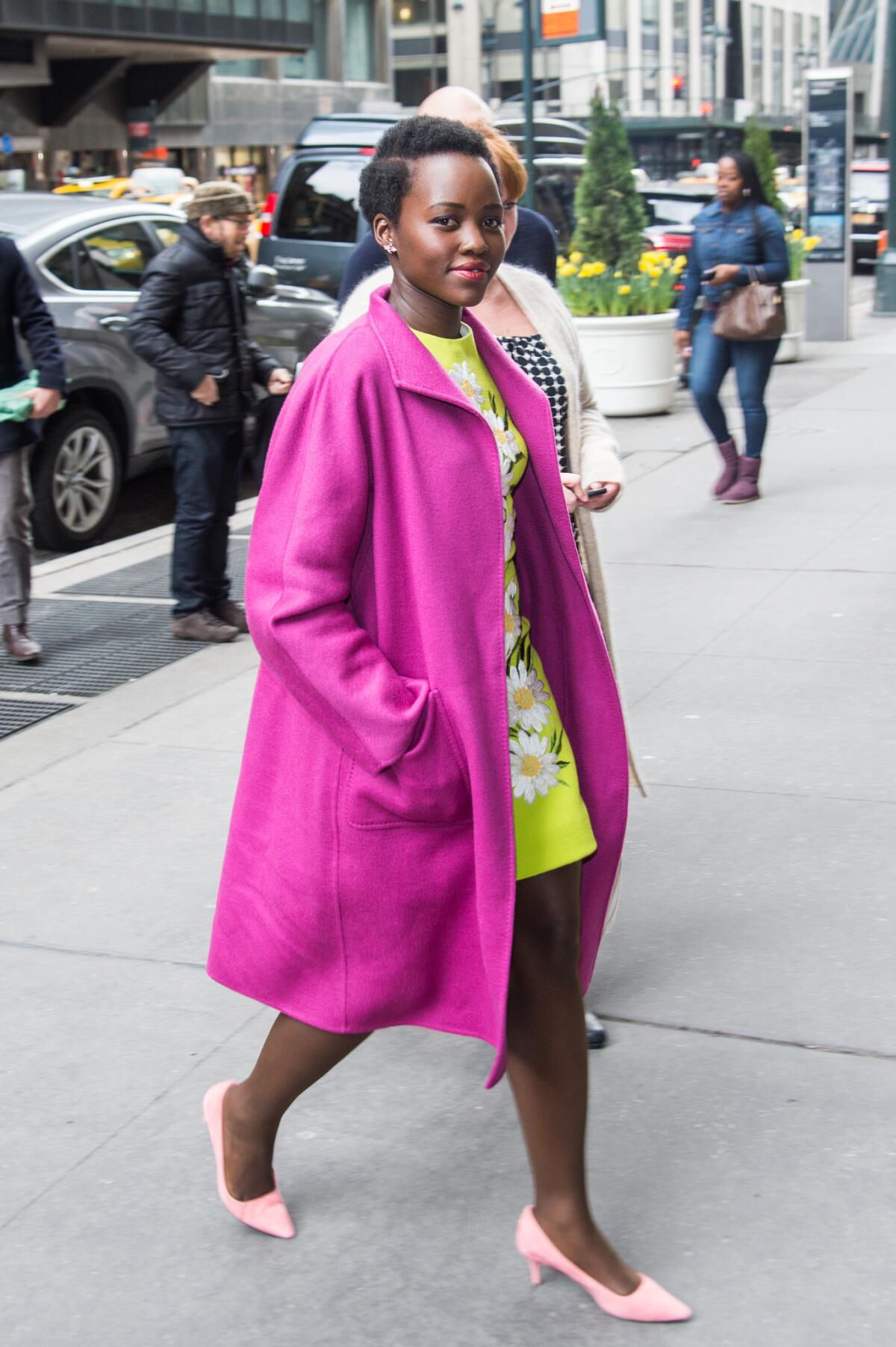 An image of actress Lupita Nyong’o wearing a Max Mara coat to Variety's Power of Women New York luncheon in April 2016 will be among those shown in the upcoming Max Mara photo exhibition.