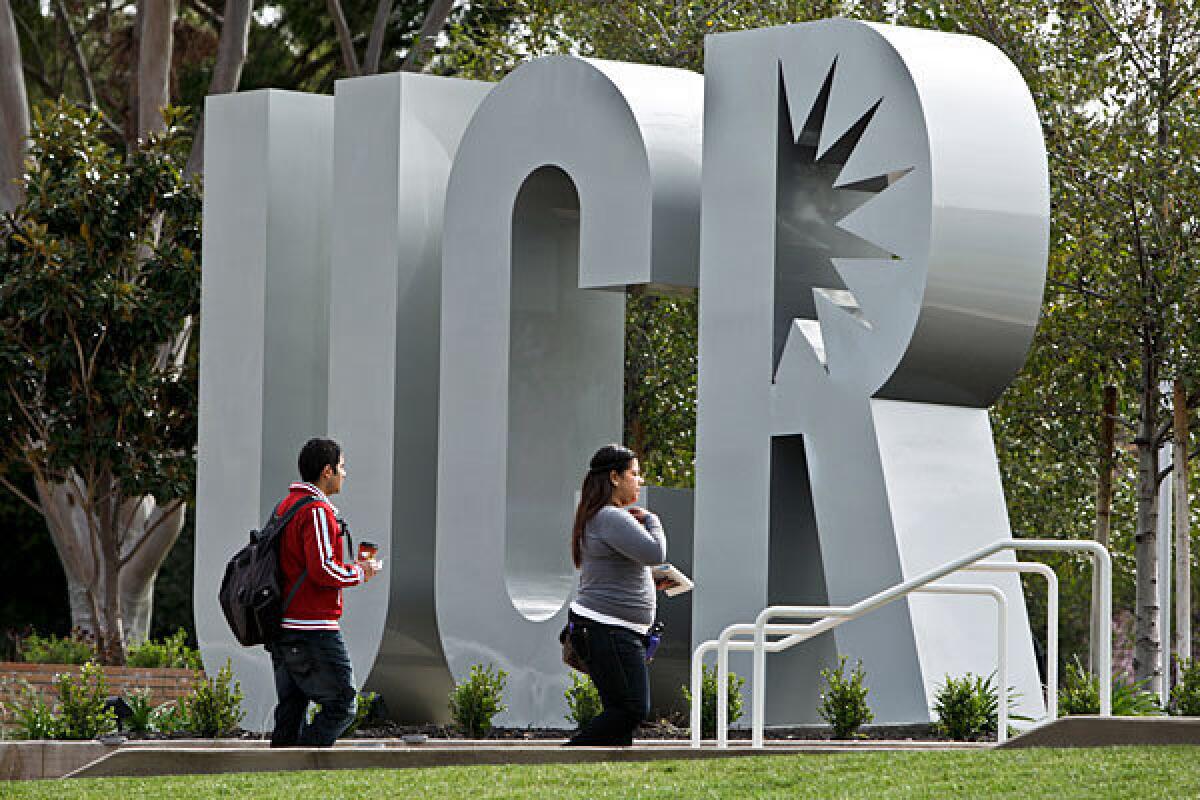 Under the online program, students at UC Riverside or other campuses can take courses solely on their computers.