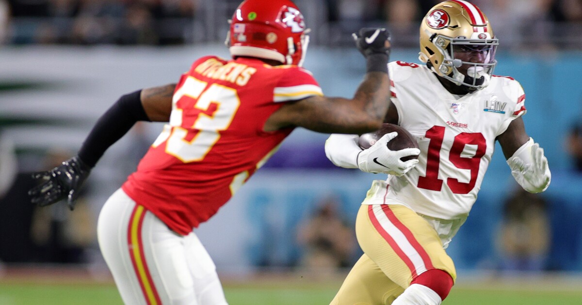 Super Bowl 2020 updates: Chiefs lead 49ers 7-3 in first quarter - Los ...