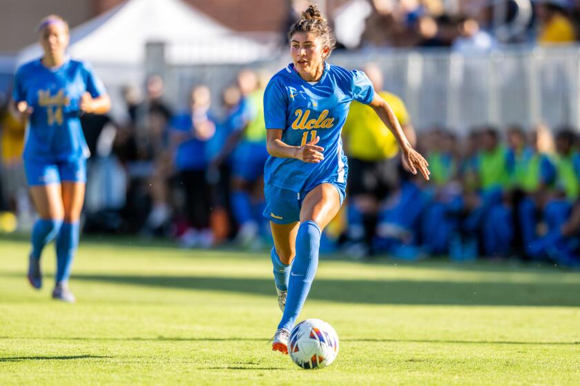 UCLA women's soccer's Madelyn Desiano.