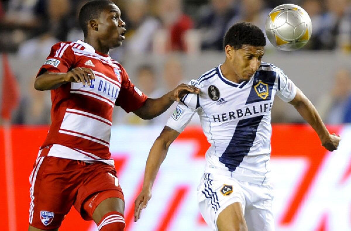 Defender Sean Franklin and the Galaxy face a pivotal game Sunday against forward Fabian Castillo and FC Dallas.