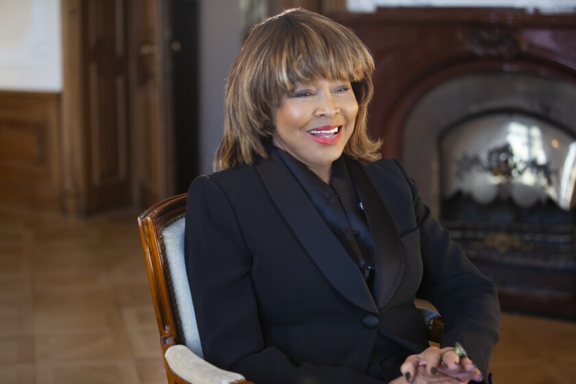 Tina Turner in the documentary "Tina."