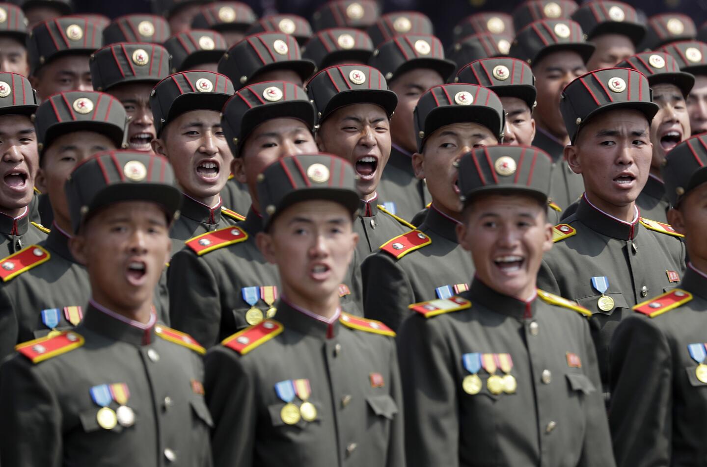 North Korea celebrates "Day of the Sun" festival