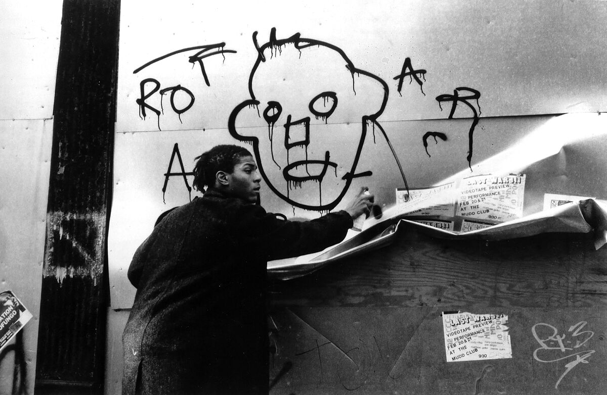 Jean-Michel Basquiat in "Downtown 81"