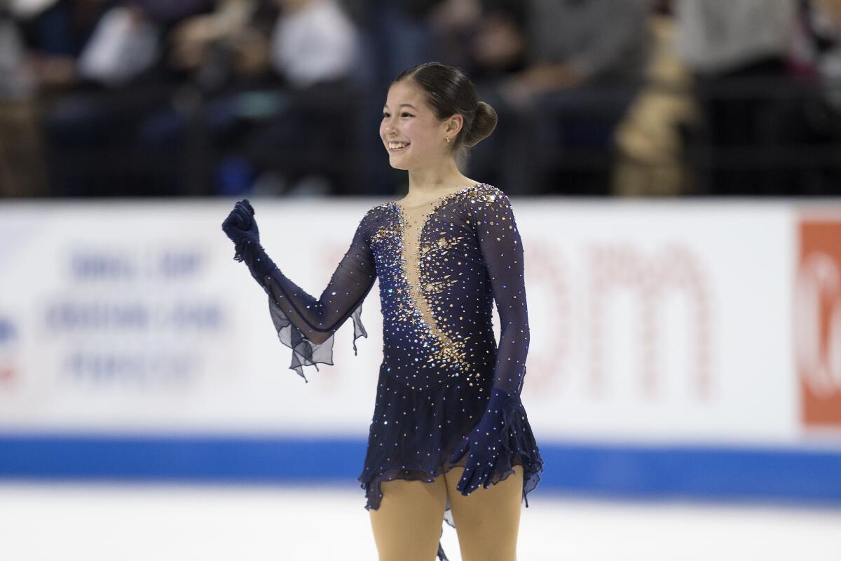 Alysa Liu defends her U.S women's figure skating title - Los Angeles Times