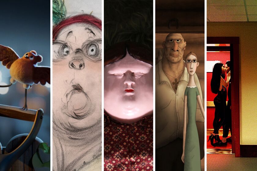 Stills from each of the 2022 Oscar-nominated animated short films.