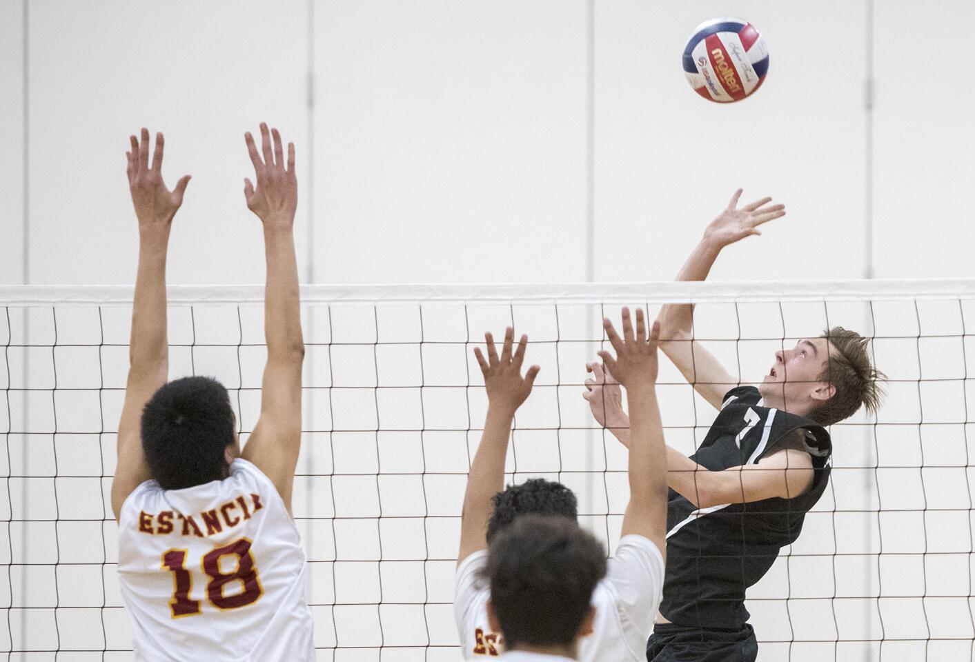 Costa Mesa vs. Estancia in the Battle for the Bell match