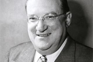 Head and shoulders of Walter O'Malley