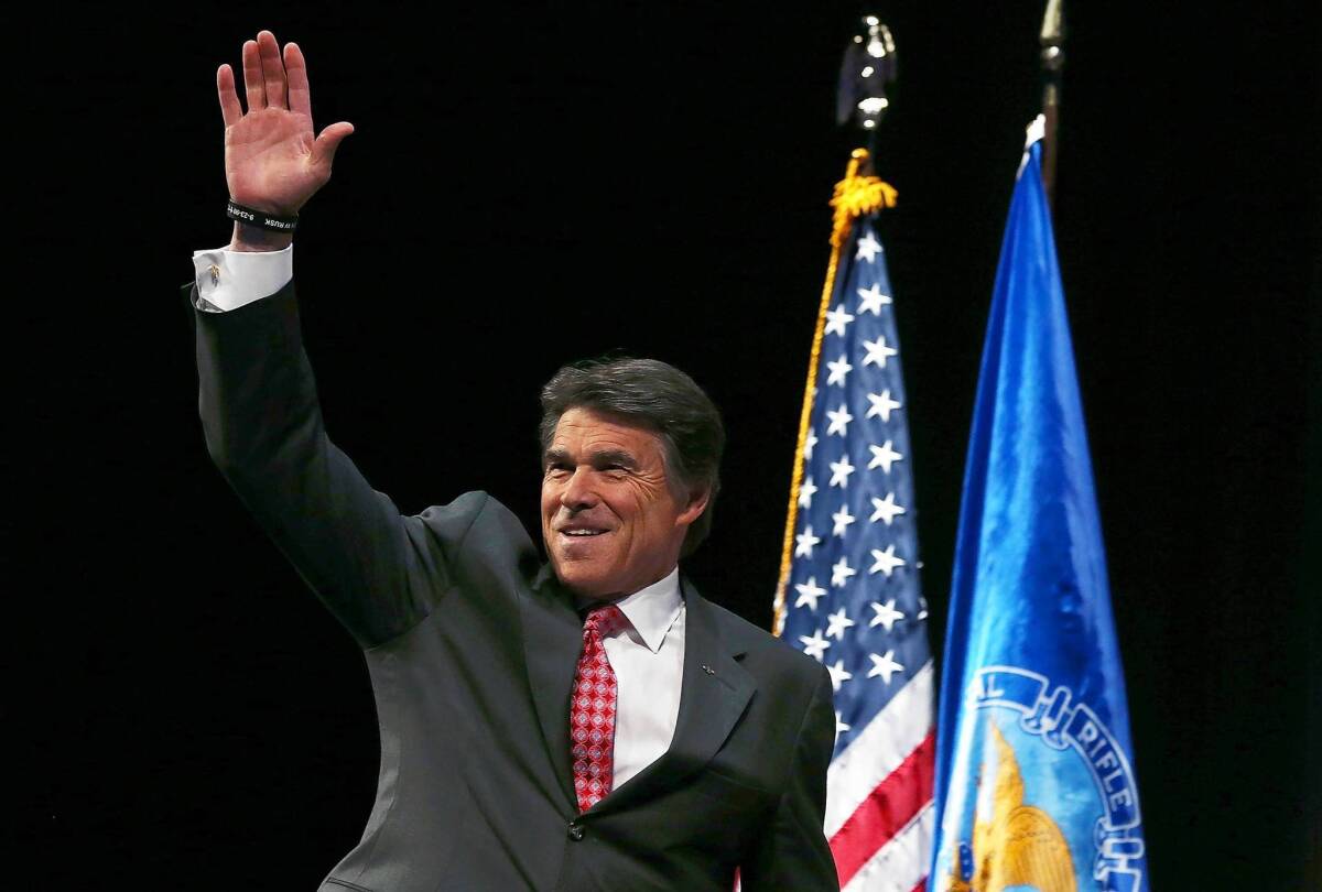 Texas Gov. Rick Perry has said little publicly about whether he might run for reelection or make another stab at the presidency.