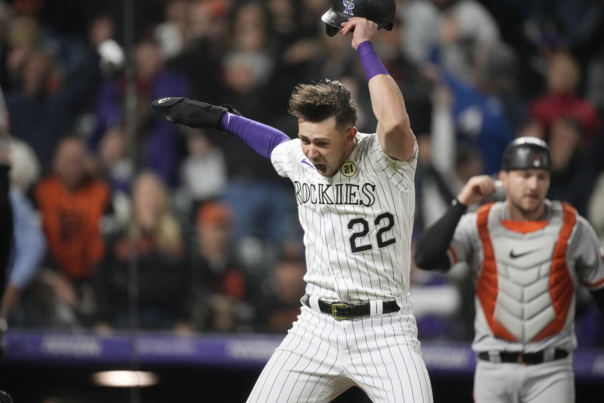Rockies' Charlie Blackmon hits first career walk-off home run to defeat  Astros
