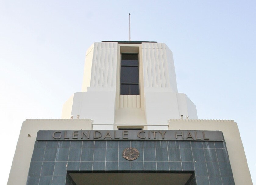 Glendale City Hall in May 2009.
