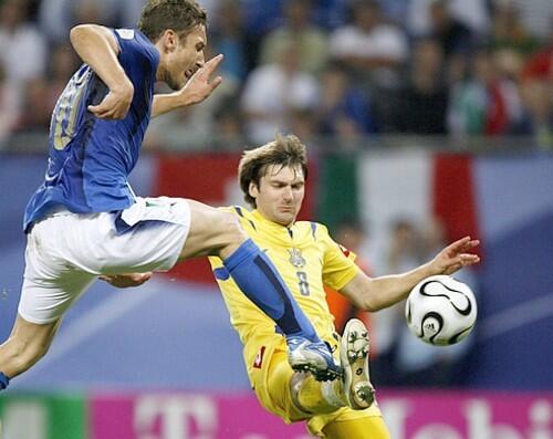 QUARTER FINAL ITALY VS UKRAINE - Francesco Totti
