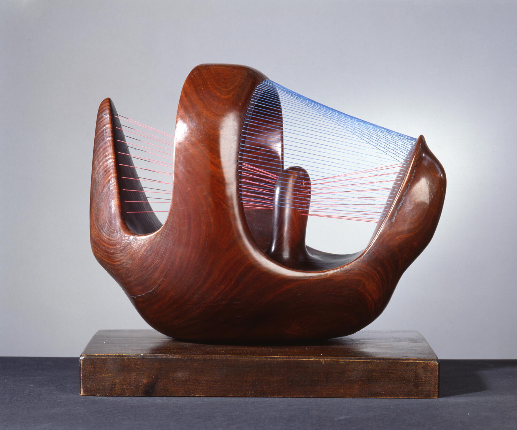 "Bird Basket," a 1939 sculpture by Henry Moore.
