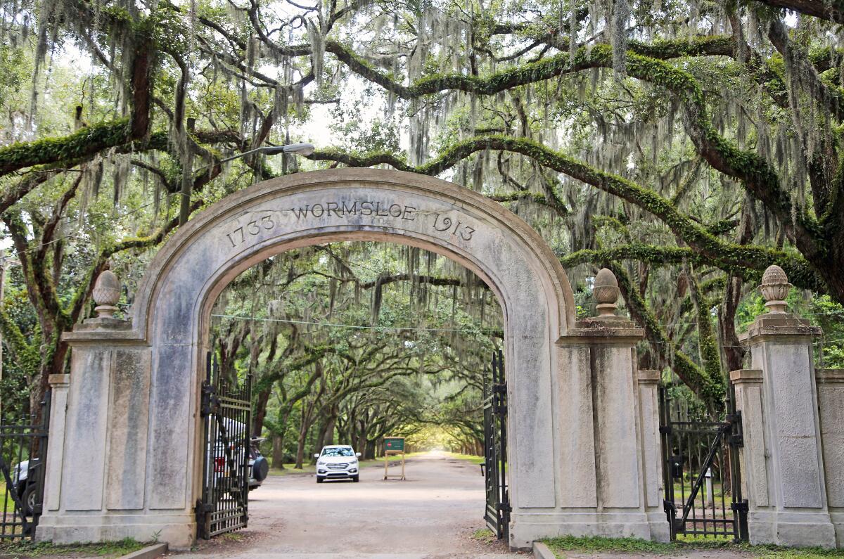 Wormsloe Historic Site in Savannah is now operated by the state of Georgia and includes the former Wormsloe plantation.