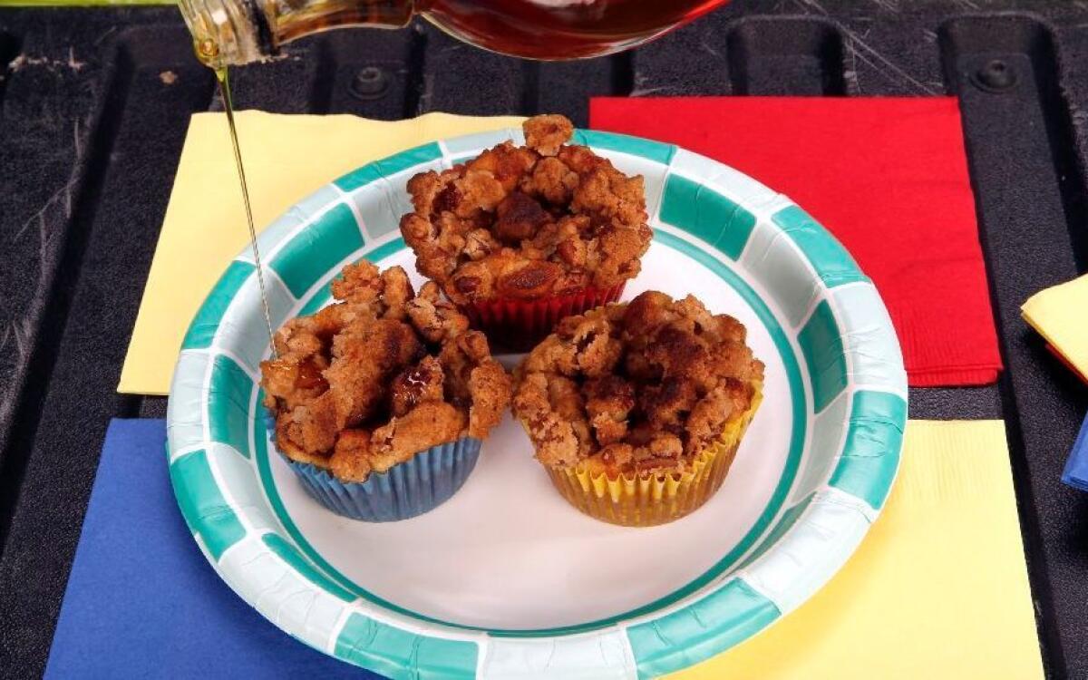 French toast muffin bites