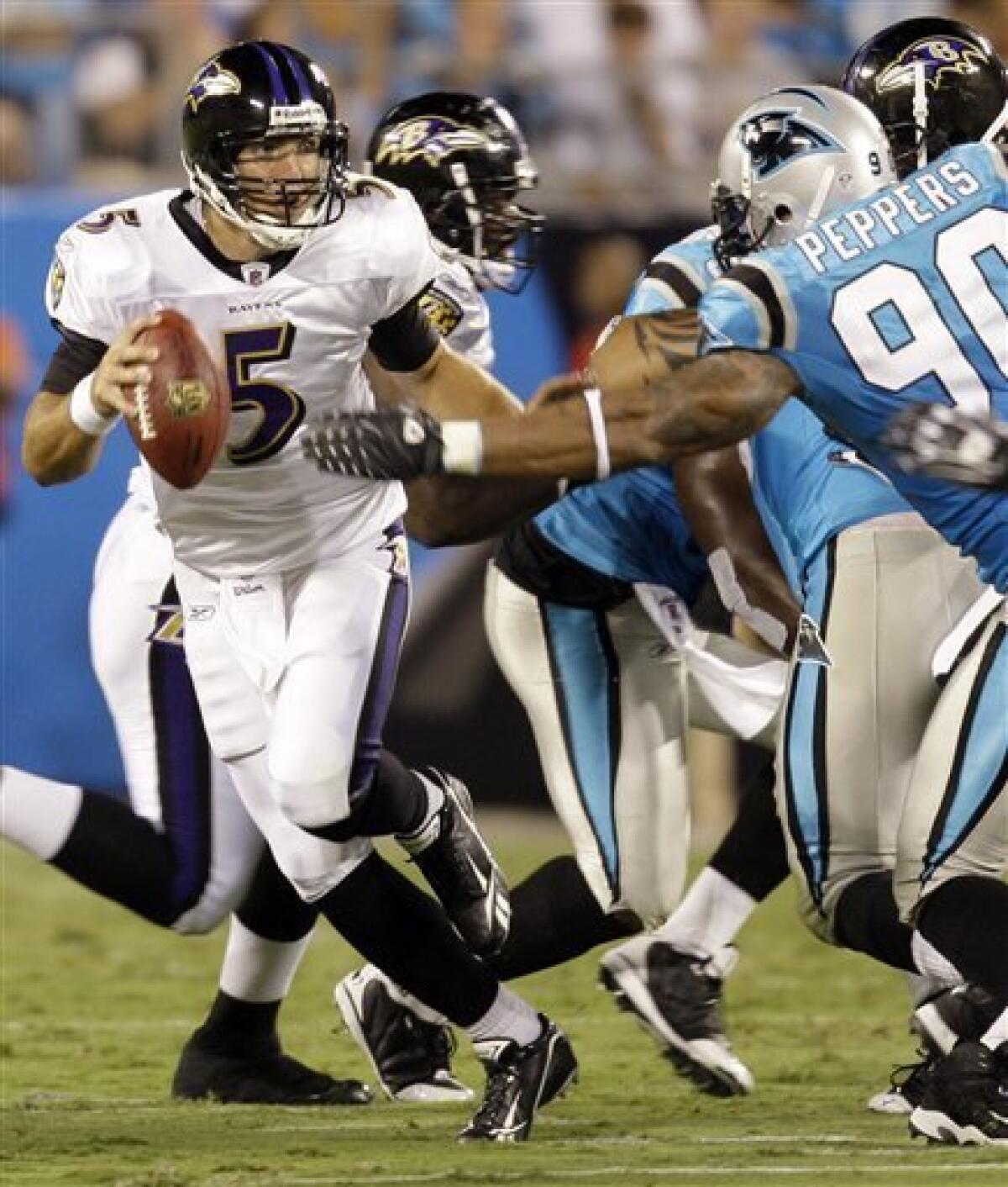 Baltimore Ravens, Carolina Panthers, Preseason, NFL