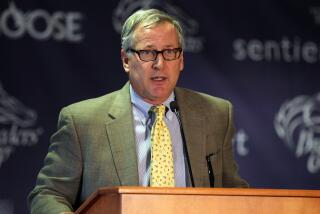 LOUISVILLE, KY - OCTOBER 31: Craig Fravel the President and CEO of the Breeders' Cup talks to the guests at the 2011 Breeders Cup Post Position Draw at Churchill Downs on October 31, 2011 in Louisville, Kentucky. (Photo by Andy Lyons/Getty Images)