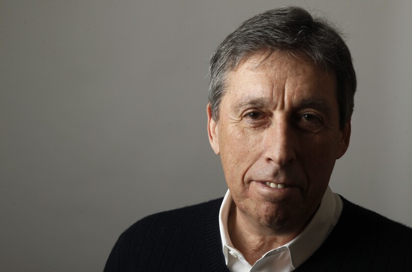 Director Ivan Reitman in a close-up view.
