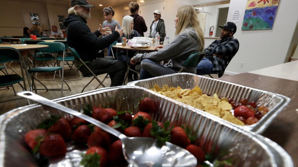 Standing on Stone, a Christian outreach group, helped host the dinners at Malibu United Methodist Church before they were shut down. The group had already been forced to move three other times because of complaints.