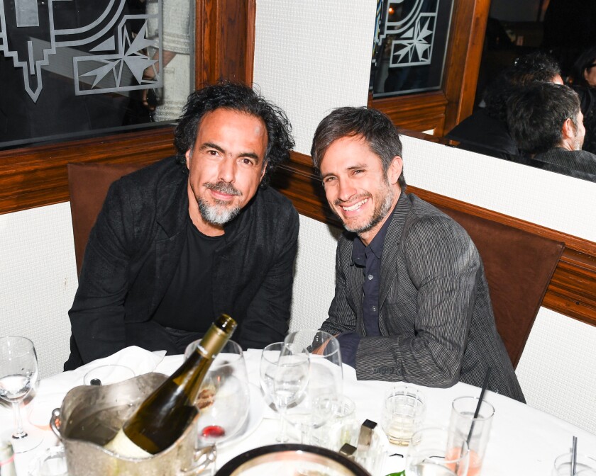 Alejandro González Iñárritu and Gael García Bernal