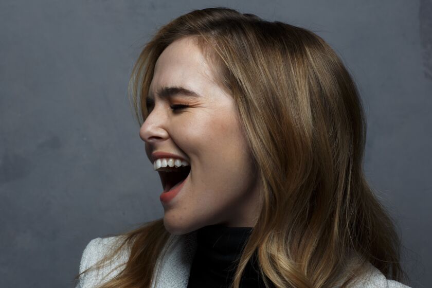 Actress Zoey Deutch, star of "Before I Fall," at the Sundance Film Festival in Park City, Utah.