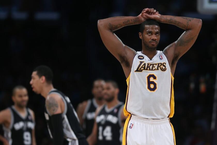 Former Lakers forward Earl Clark signed on with the Memphis Grizzlies but will be in a battle for a roster spot.