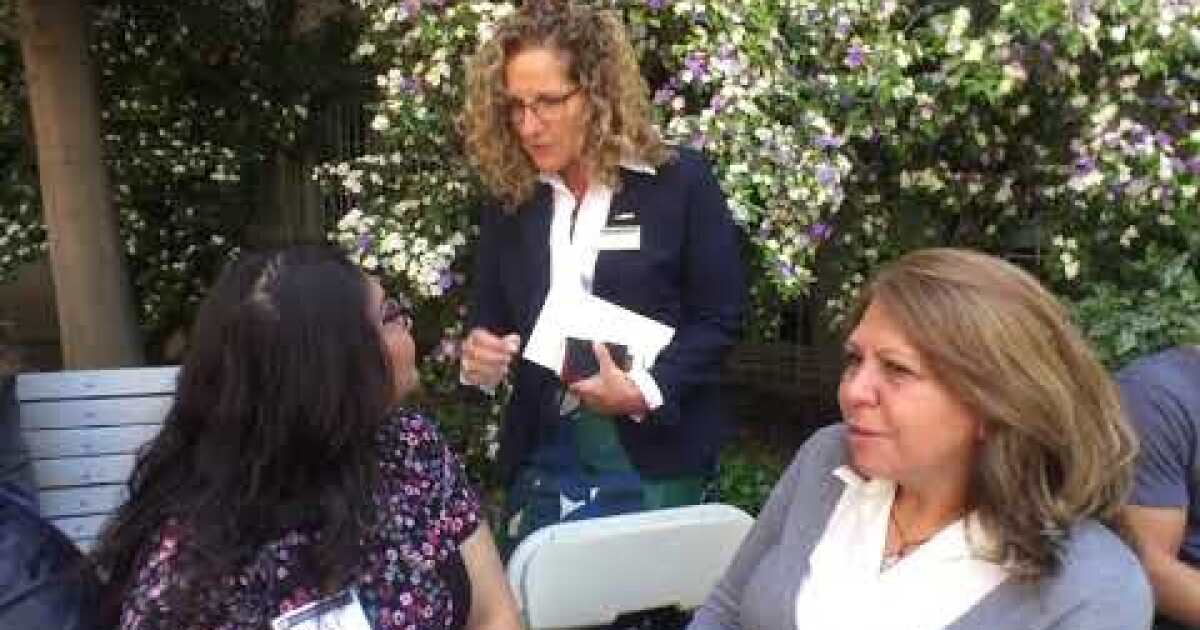 Prospective students tour University of La Verne