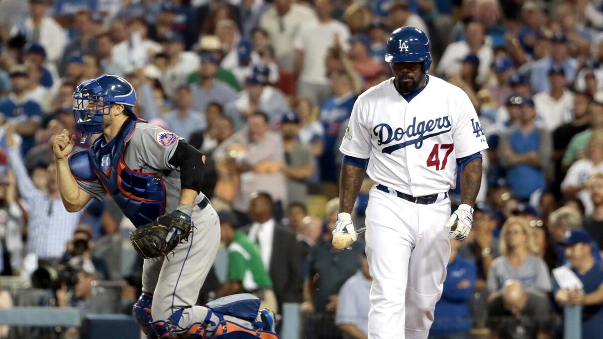 The Dodgers might have to replace veterans like Howie Kendrick (47) and Zack Greinke (not pictured) as they retool the roster for next season.