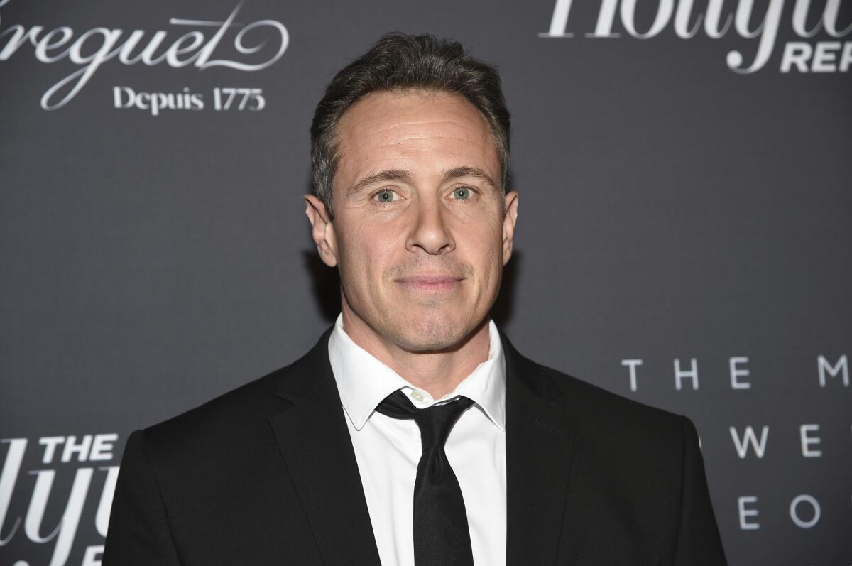 CNN's Chris Cuomo attends the Hollywood Reporter's Most Powerful People in Media reception on April 11, 2019, in New York.