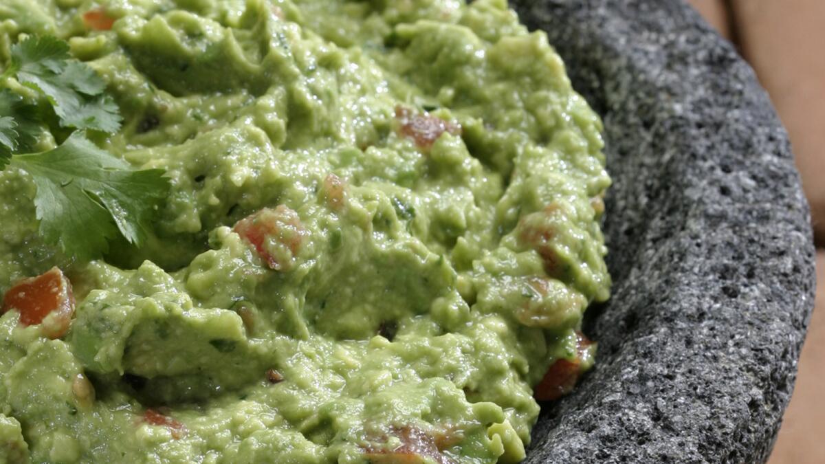 You can't go wrong with this easy-to-make, game-day classic. Recipe: Guacamole