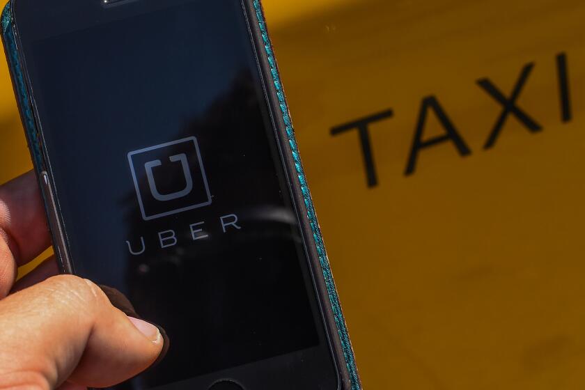 Taxi companies in California are taking legal action against Uber for allegedly misleading customers into thinking they provide a safer service than traditional taxi cabs.