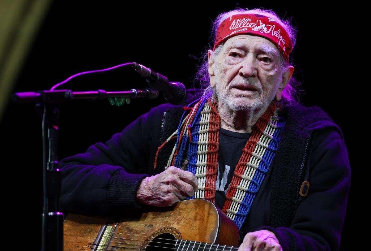 Willie Nelson at The Shell on April 22, 2024. 